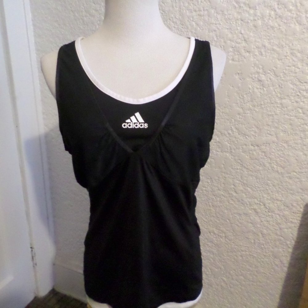 Adida's Women's Athletic Tennis Tank Top Sz L